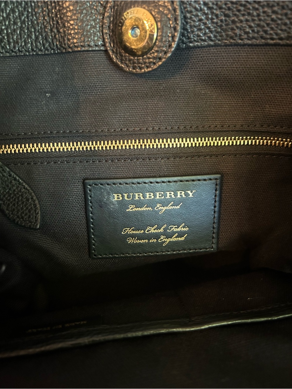 Burberry Small Check Canterbury Bag - Picture 12 of 13